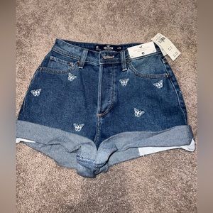 American Eagle Butterfly Mom Shorts